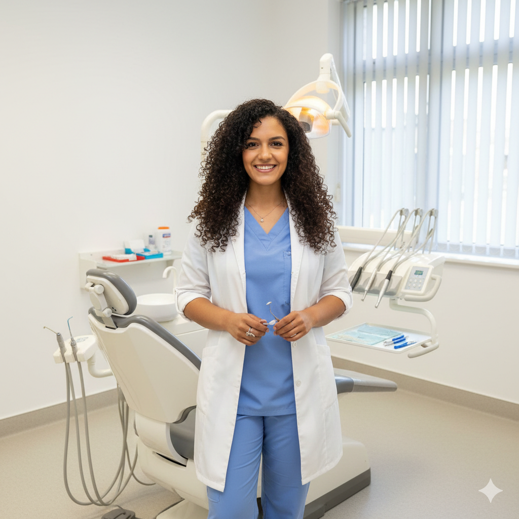 Dr. Erini Boktor in dental practice